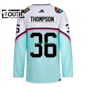 Vegas Golden Knights LOGAN THOMPSON 36 2023 All-Star Adidas Wit Authentic Shirt - Kinderen